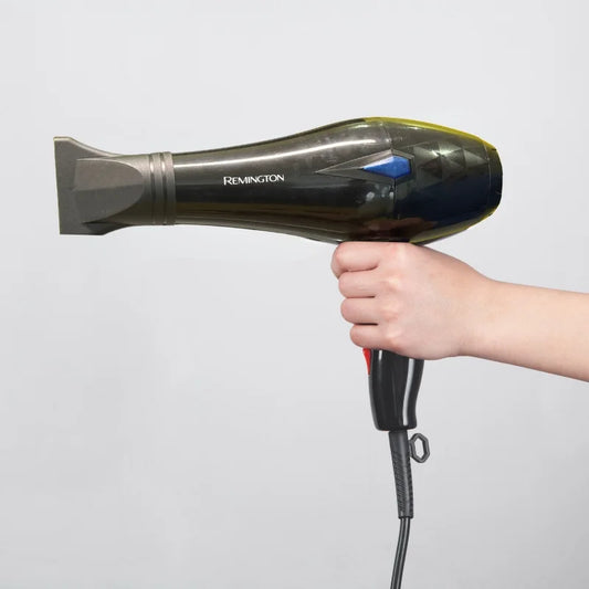 Remington R-6007 Hair Dryer | 2X Faster Ionic Technology with Cool Shot & Health Breeze Mode – Bellokart