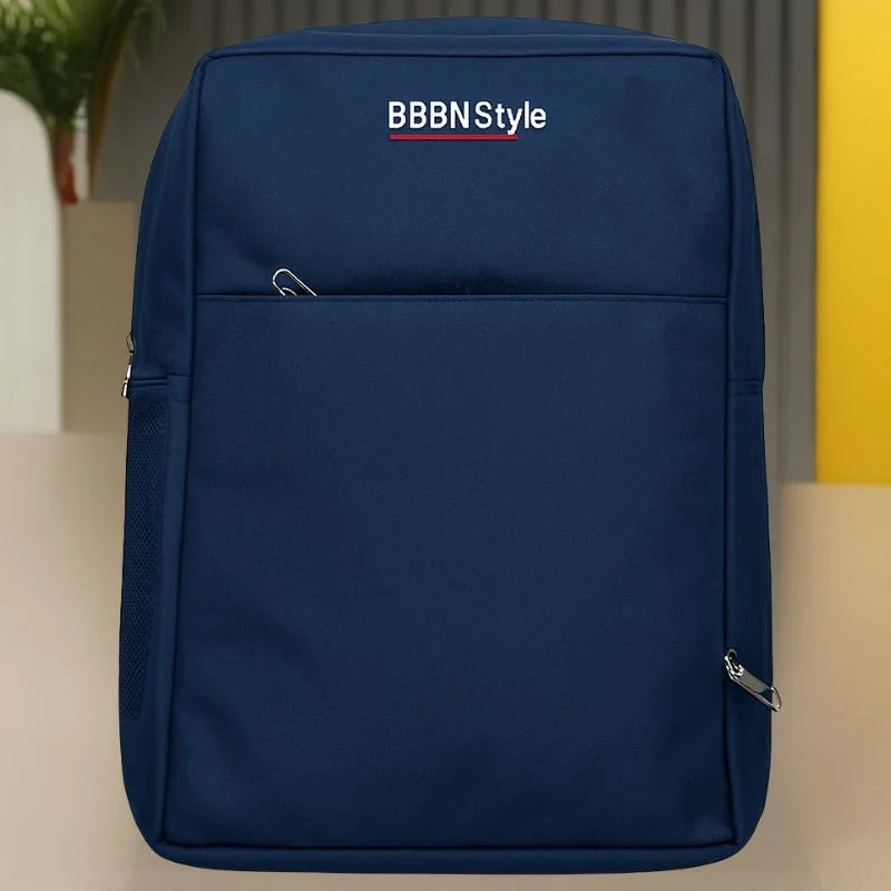 Slim Business Laptop Backpack – Lightweight Travel & Office Bag with Multi-Pockets (Navy Blue) | BelloKart