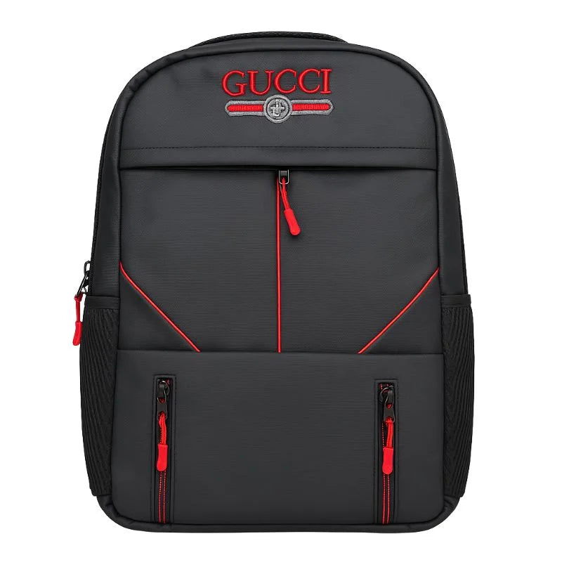 Multi-Functional Travel Backpack | Business Daypack with Laptop Compartment | Stylish Black & Red – Bellokart