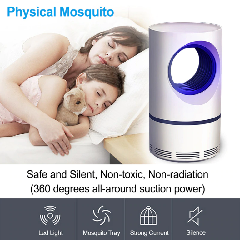Portable USB Mosquito Killer Lamp | Safe, Silent & Chemical-Free Insect Trap – Bellokart