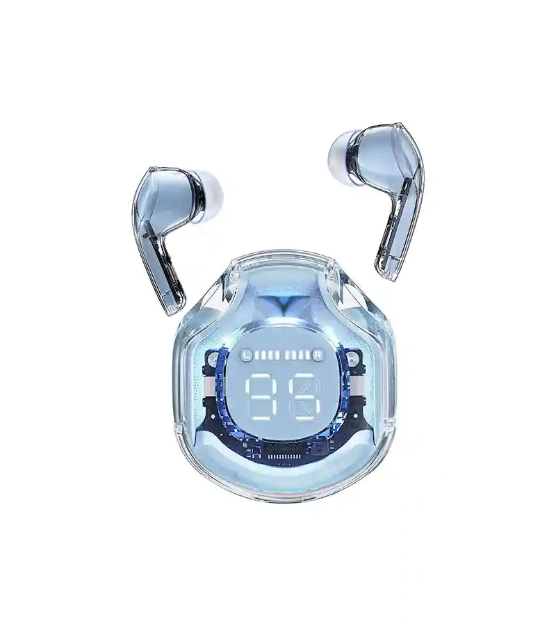 Air 39 Transparent Bluetooth Earbuds – Super Bass, ENC Noise Reduction, HD Calling, Bluetooth 5.3