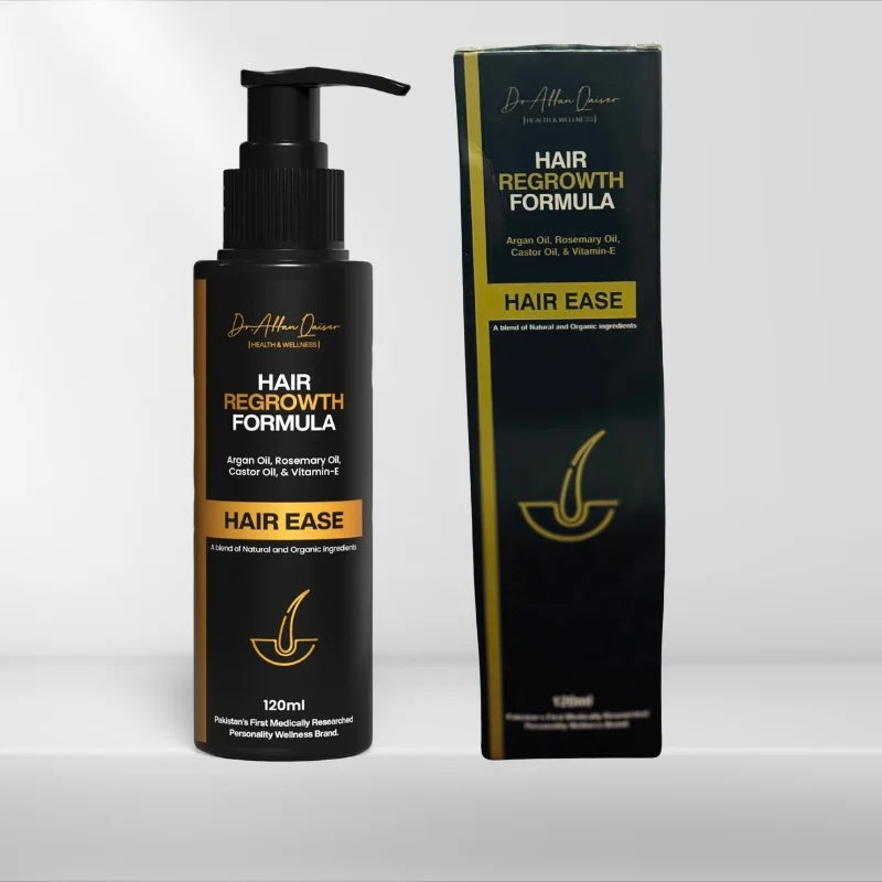 Ease Natural Hair Regrowth & Nourishment Oil | Strengthens Roots & Reduces Hair Fall – 120ml | Bellokart