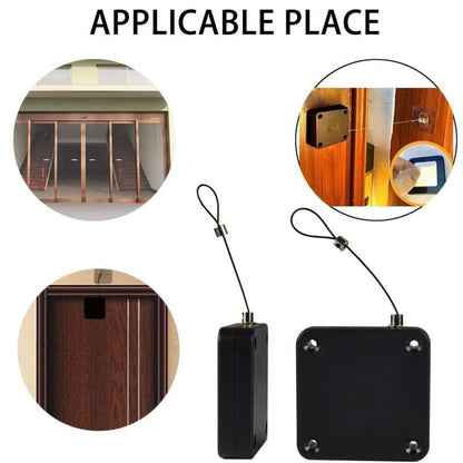 Portable Automatic Door Closer | Punch-Free Self-Closing Device with Strong Pull Force – Bellokart