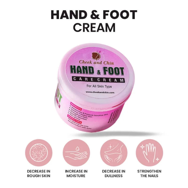 Hand & Foot Care Cream | Whitening Moisturizer with Aloe Vera, Shea & Cocoa Butter – Bellokart