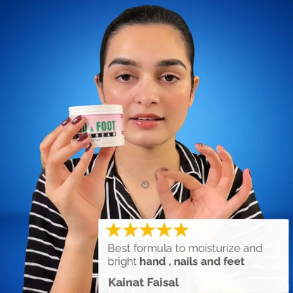 Hand & Foot Care Cream | Whitening Moisturizer with Aloe Vera, Shea & Cocoa Butter – Bellokart