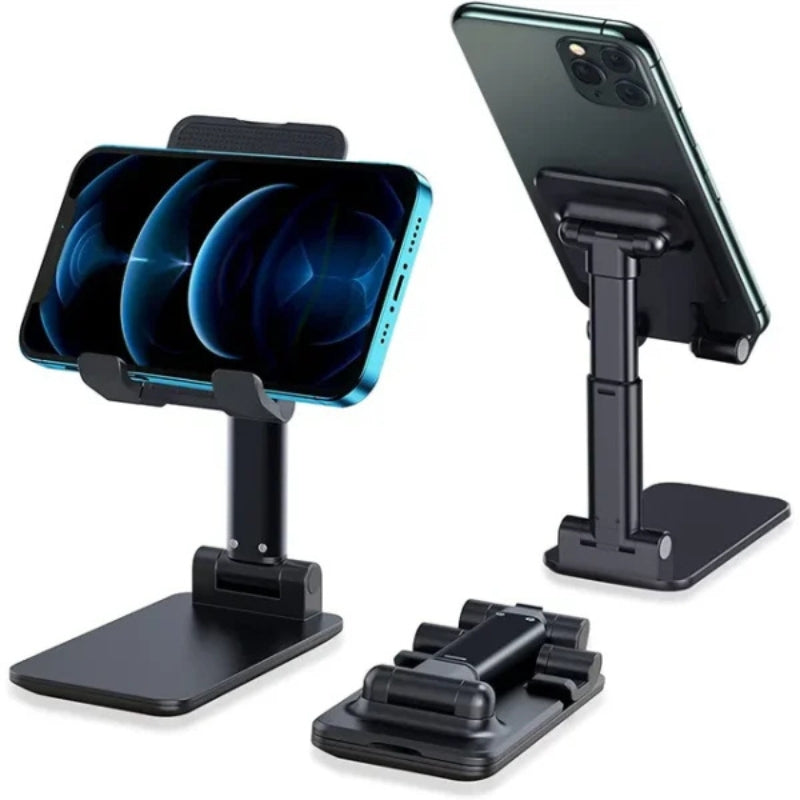 Universal Foldable Mobile & Tablet Stand | Adjustable Multi-Angle Phone Holder for Desk, Study & Office – Bellokart