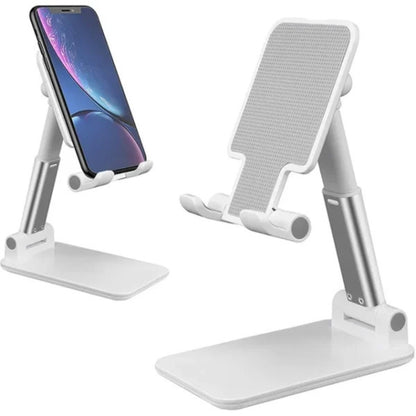 Universal Foldable Mobile & Tablet Stand | Adjustable Multi-Angle Phone Holder for Desk, Study & Office – Bellokart