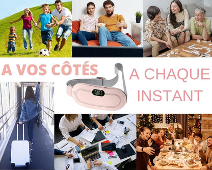 Digital Period Heating Pad & Vibrating Belt | Fast Relief for Menstrual Cramps – Bellokart