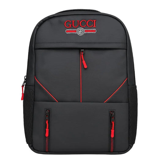 Multi-Functional Travel Backpack | Business Daypack with Laptop Compartment | Stylish Black & Red – Bellokart