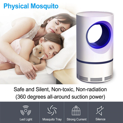 Portable USB Mosquito Killer Lamp | Safe, Silent & Chemical-Free Insect Trap – Bellokart